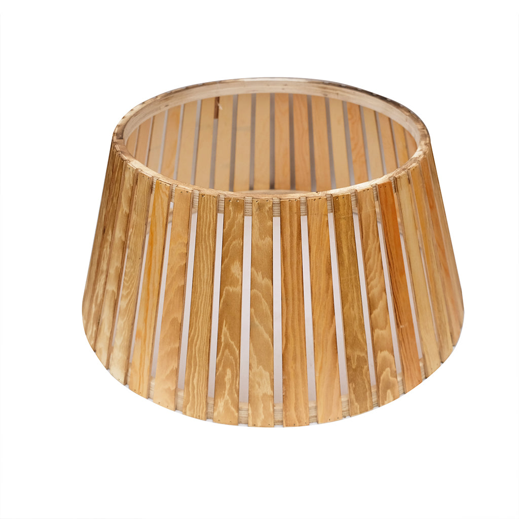 Natural Christmas Tree Skirt 10x22in