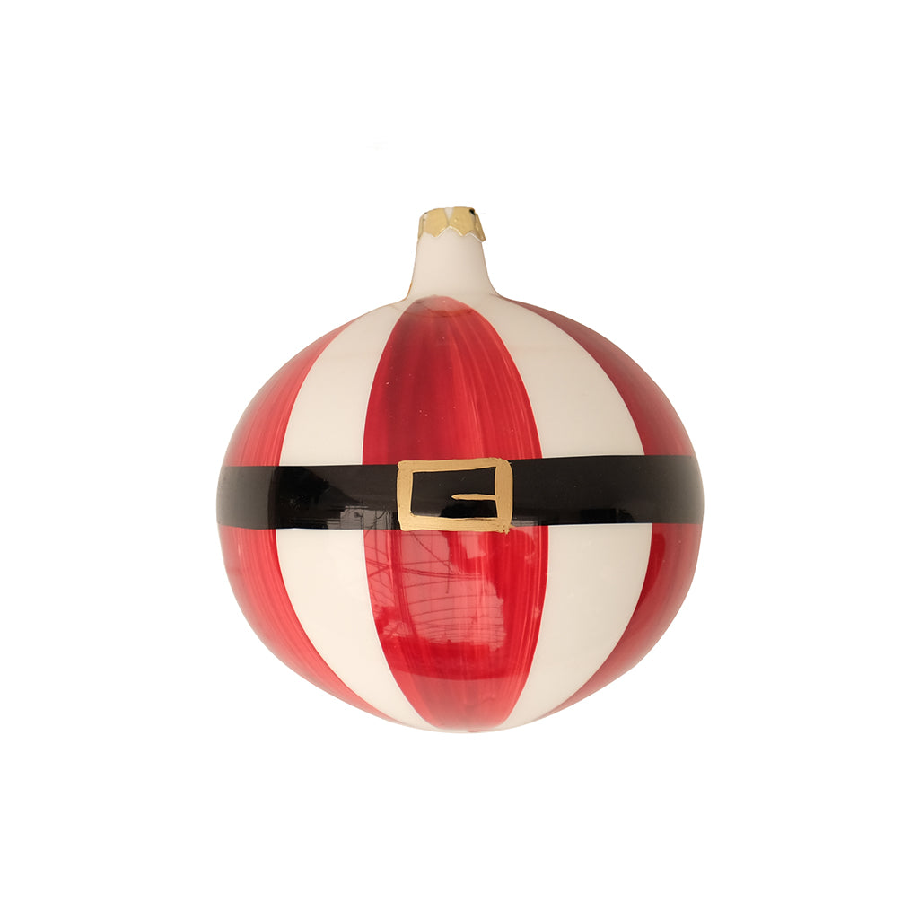 Santa&#39;s Belt Ornament 4in