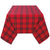 Christmas Plaid Woven Tablecloth