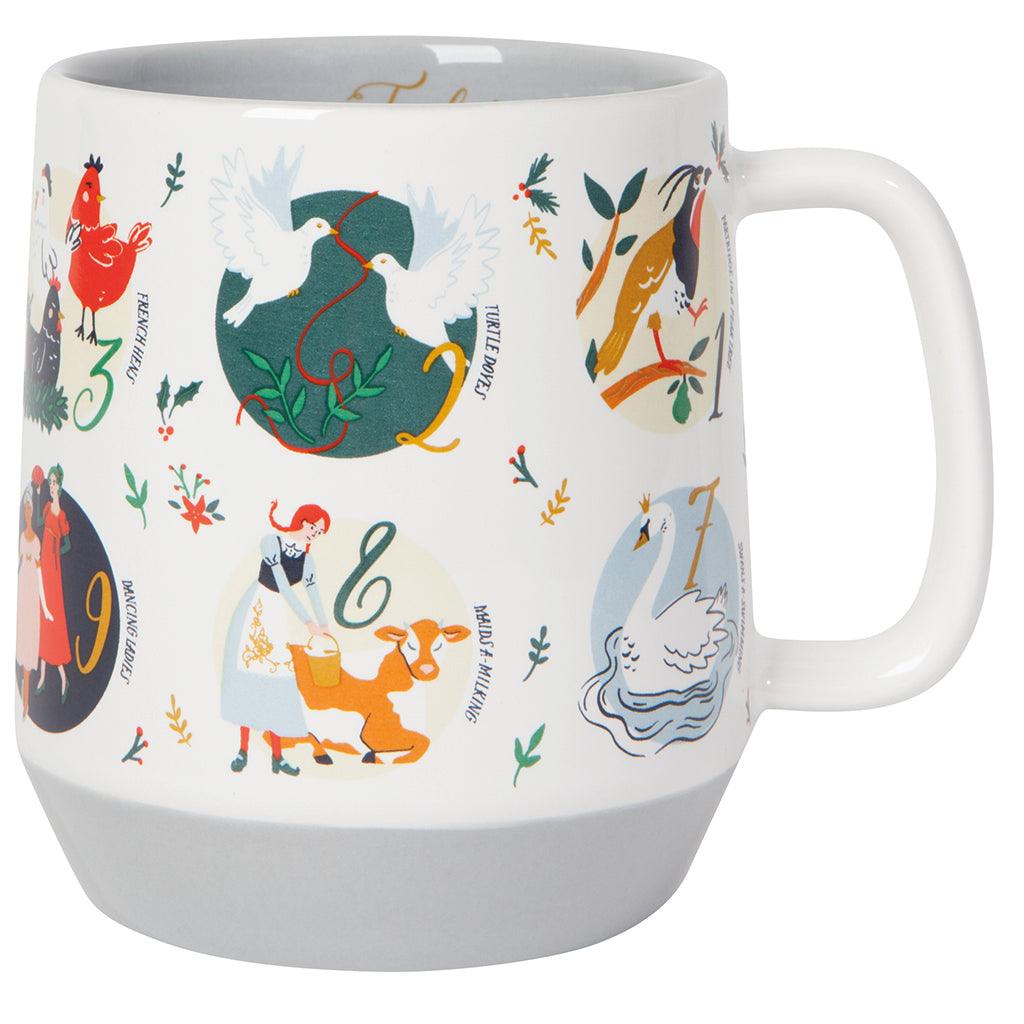 12 Days of Christmas Mega Mug 18oz