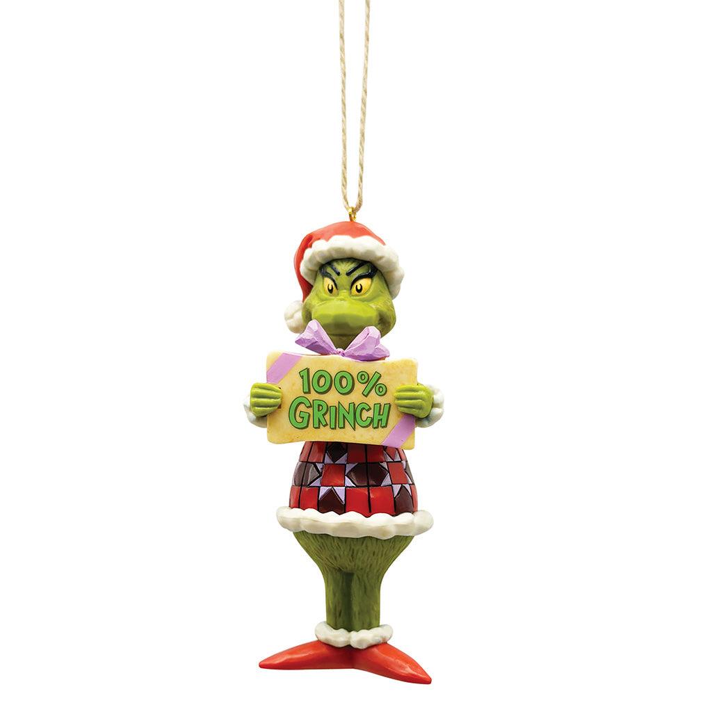 100% Grinch Ornament