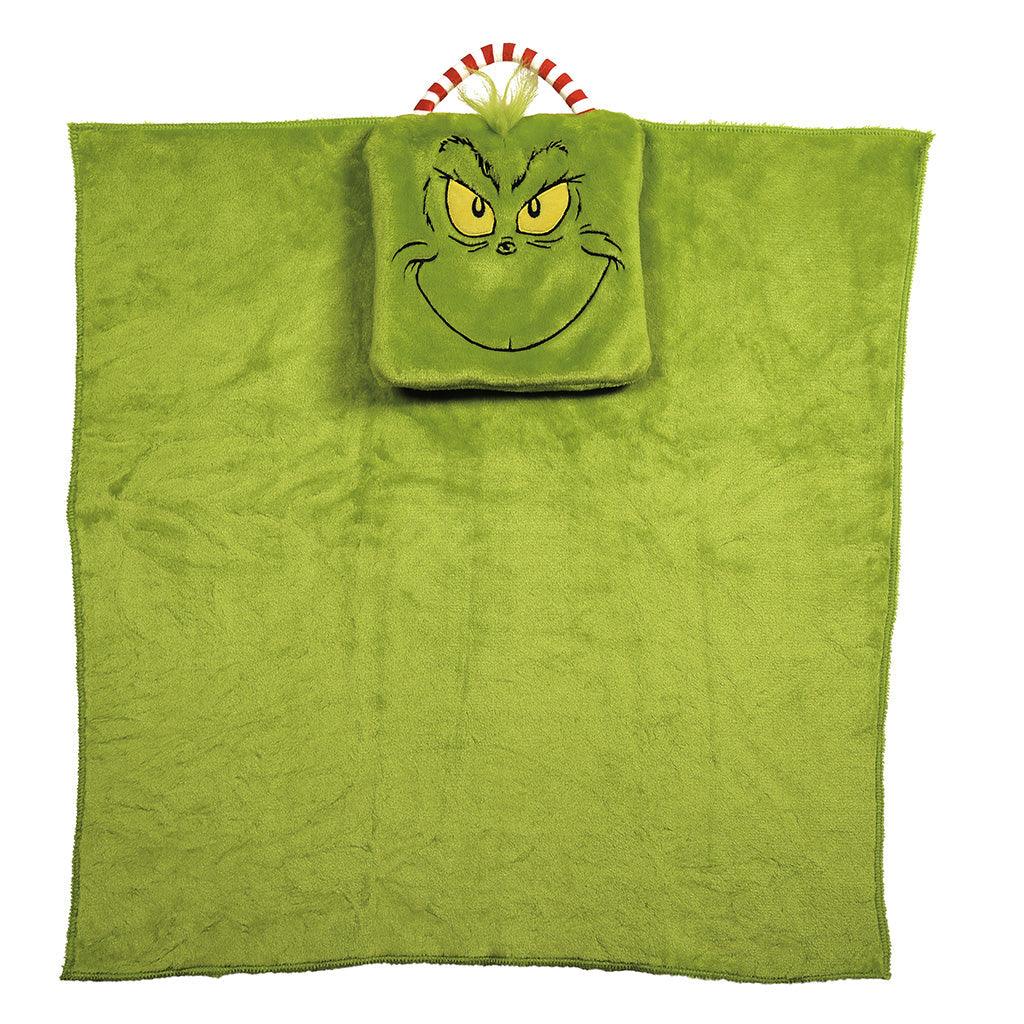 Grinch Baby Travel Blanket