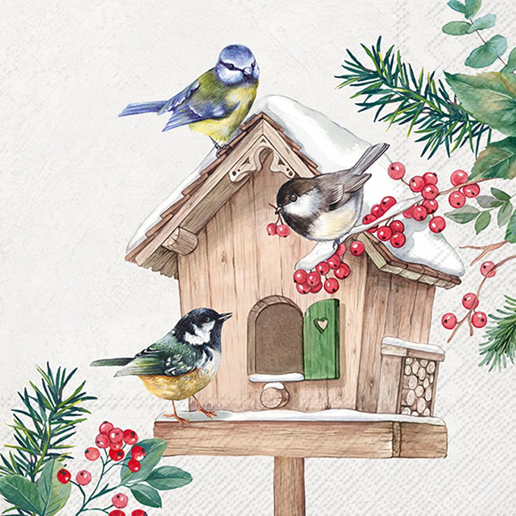 Birds Meeting Point Napkin