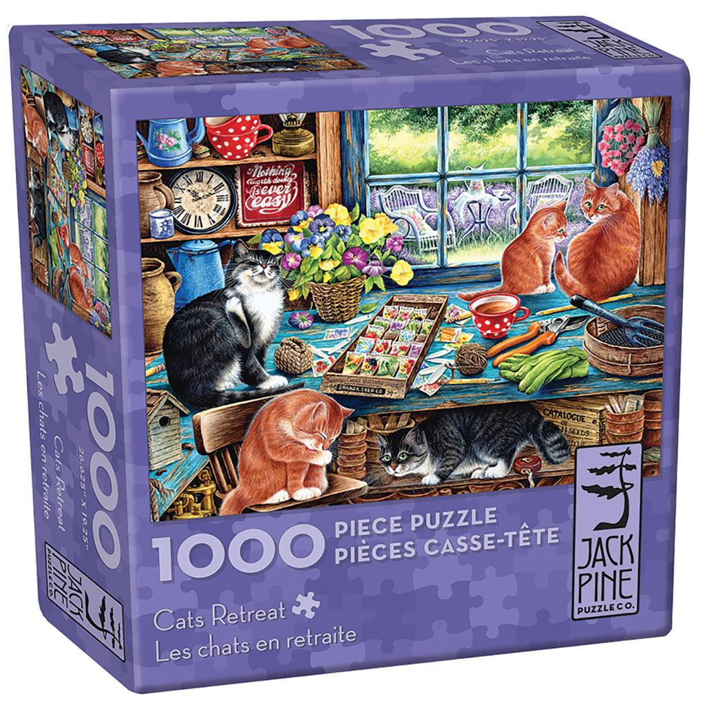 Cats Retreat 1000pc Puzzle