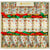 Merry Christmas Holly And Pine Crackers 12in 6 Count