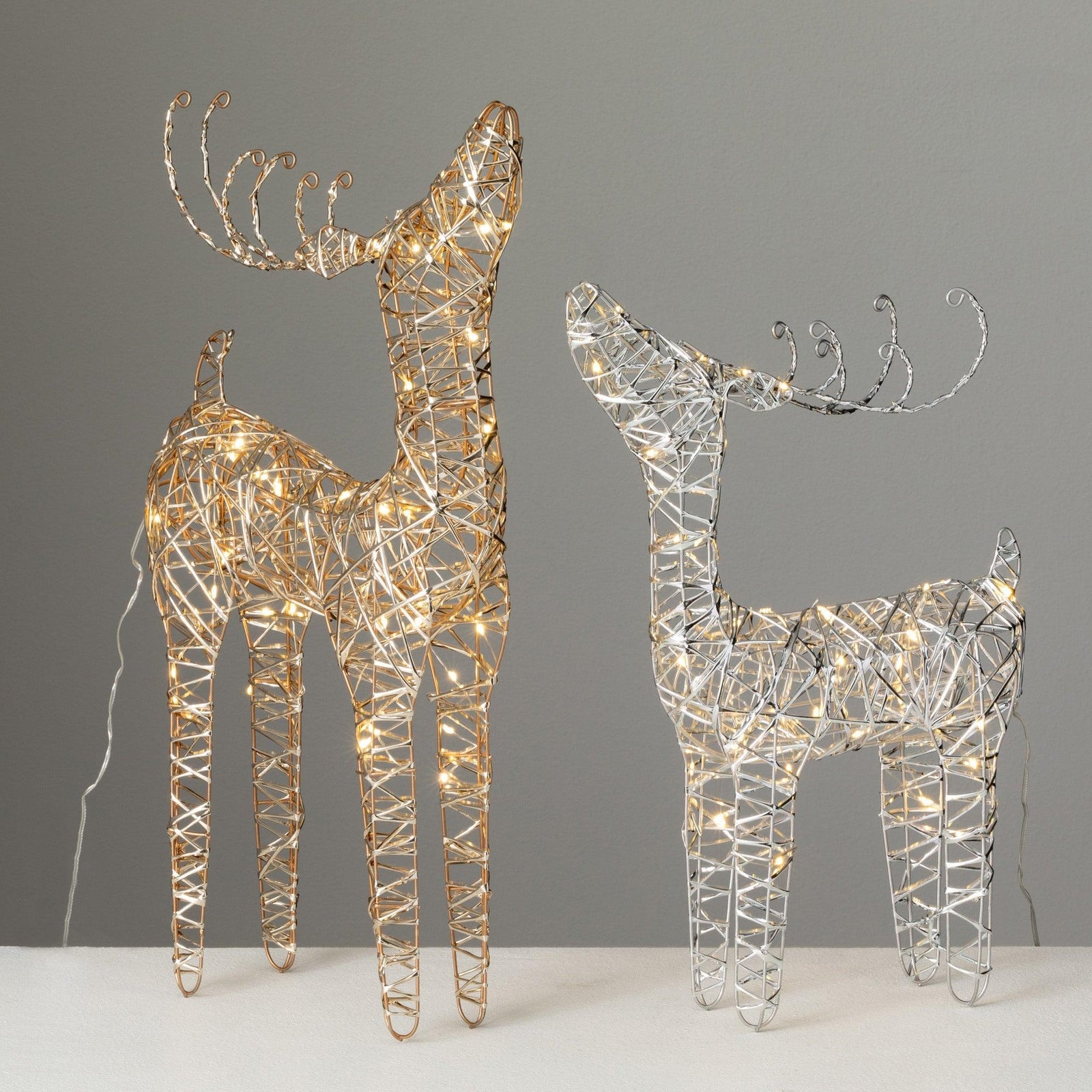 Lighted Outdoor Deer