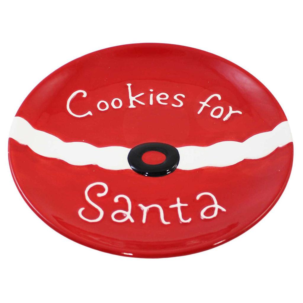 Cookies For Santa Cookie Plate