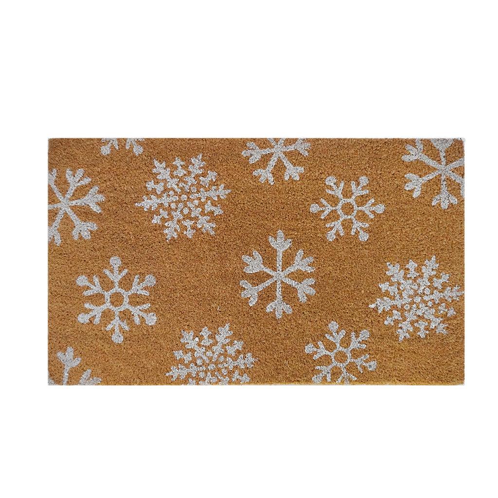 Snowflake Coir Mat