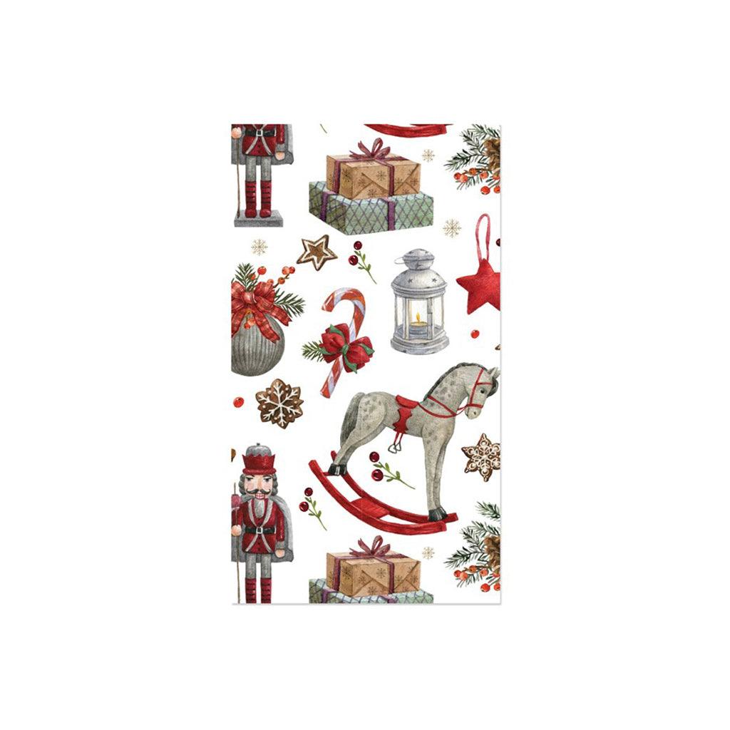 Classic Christmas Guest Napkin 16pk