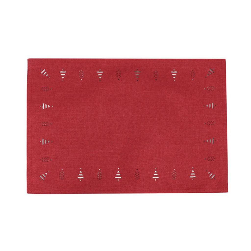 Tree Hemstitch Placemat