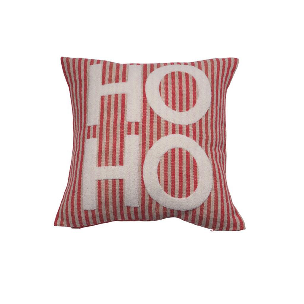 Ho Ho Cushion Cover 18x18in Red