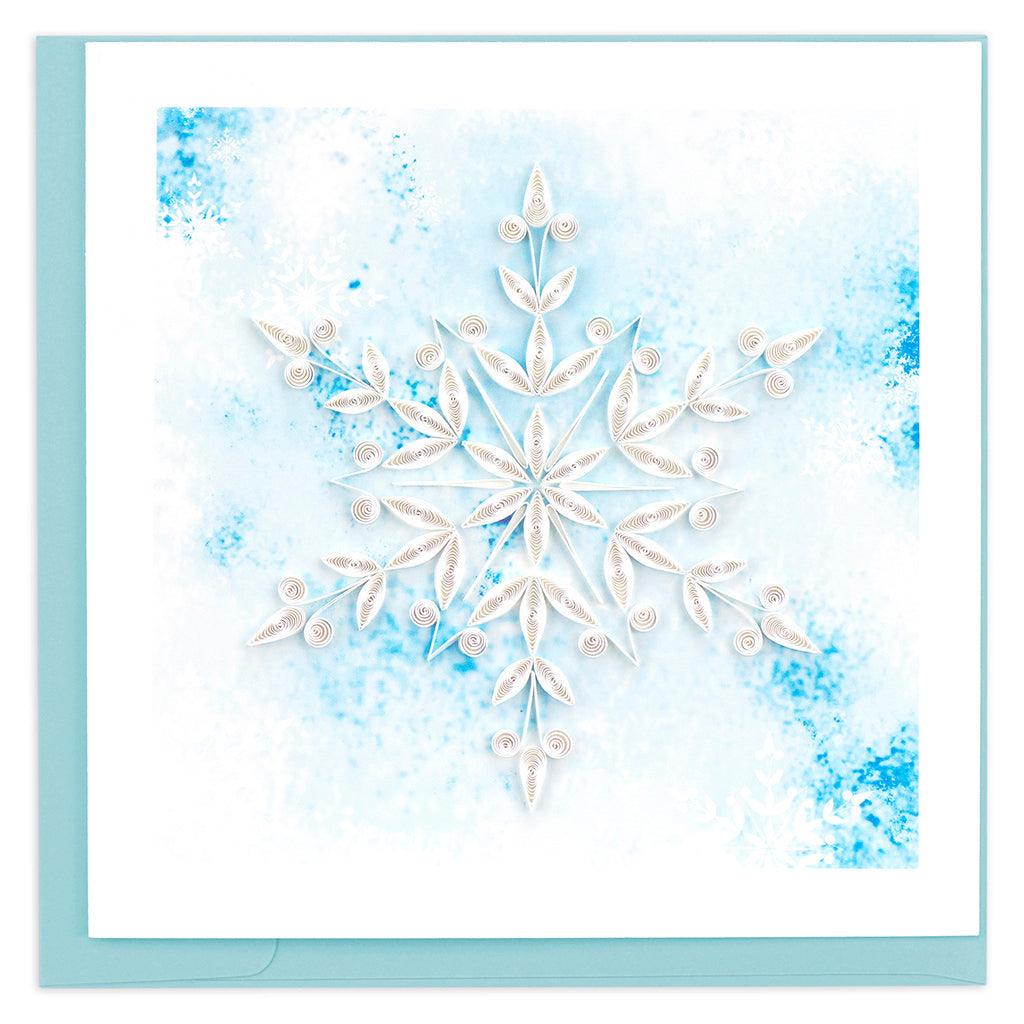 Snowflake Quilling Card