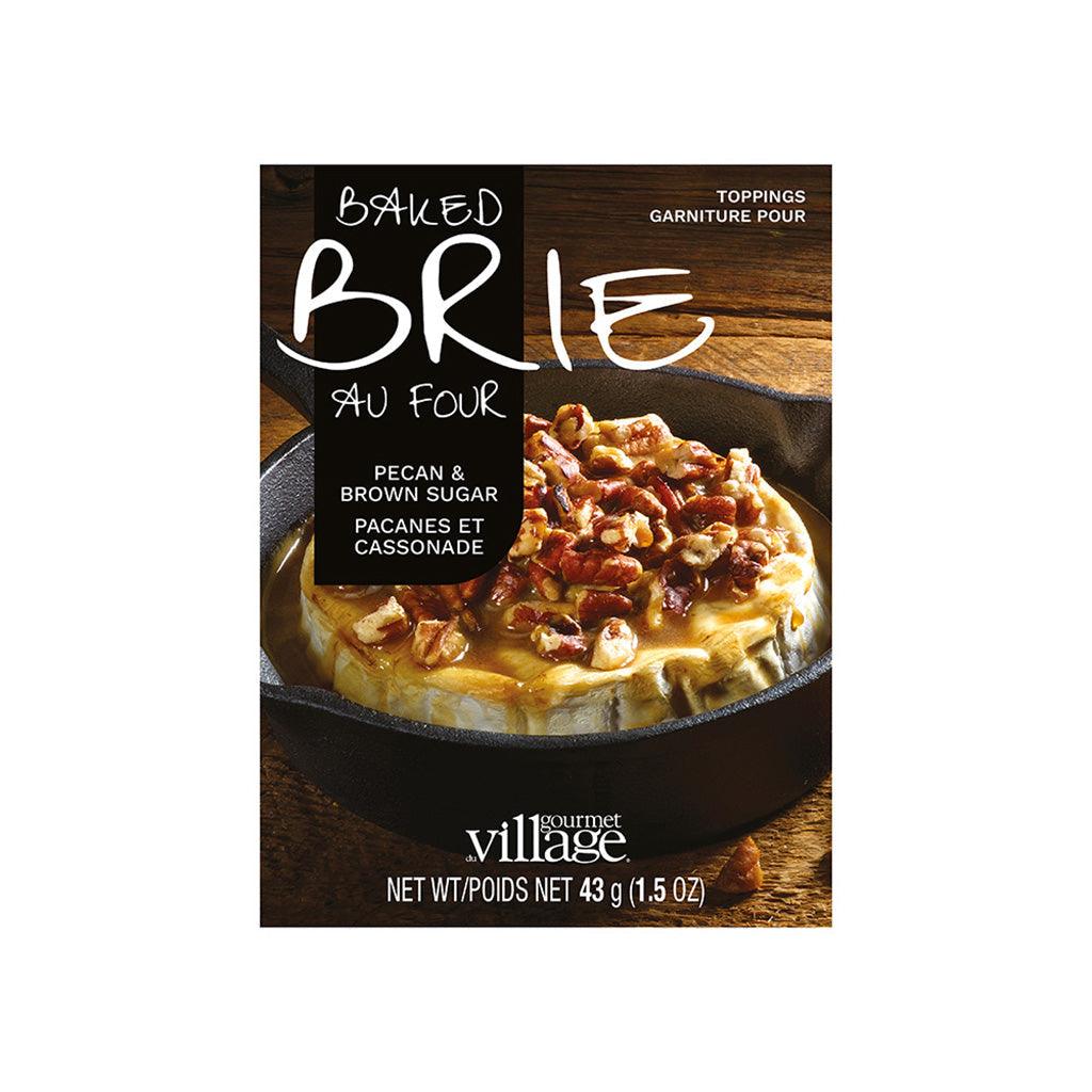 Brie Topping Pecan And Brown Sugar