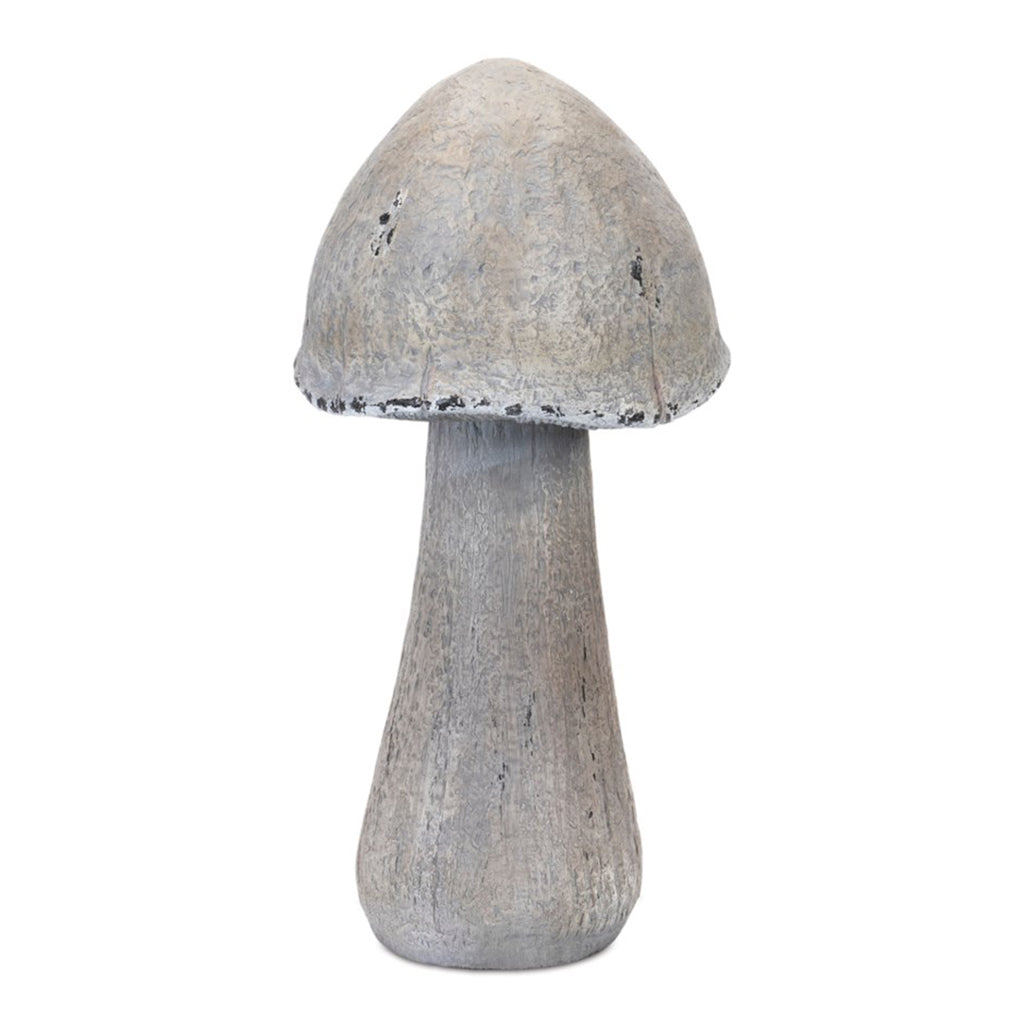 Bring a touch of whimsy and charm to any outdoor space with the Mushroom Garden Statue. Made from durable resin and standing at 17 inches high, this garden statue is sure to withstand any weather conditions. Perfect for adding a bit of personality to your garden or patio, it's an approachable way to add some fun to your outdoor décor.