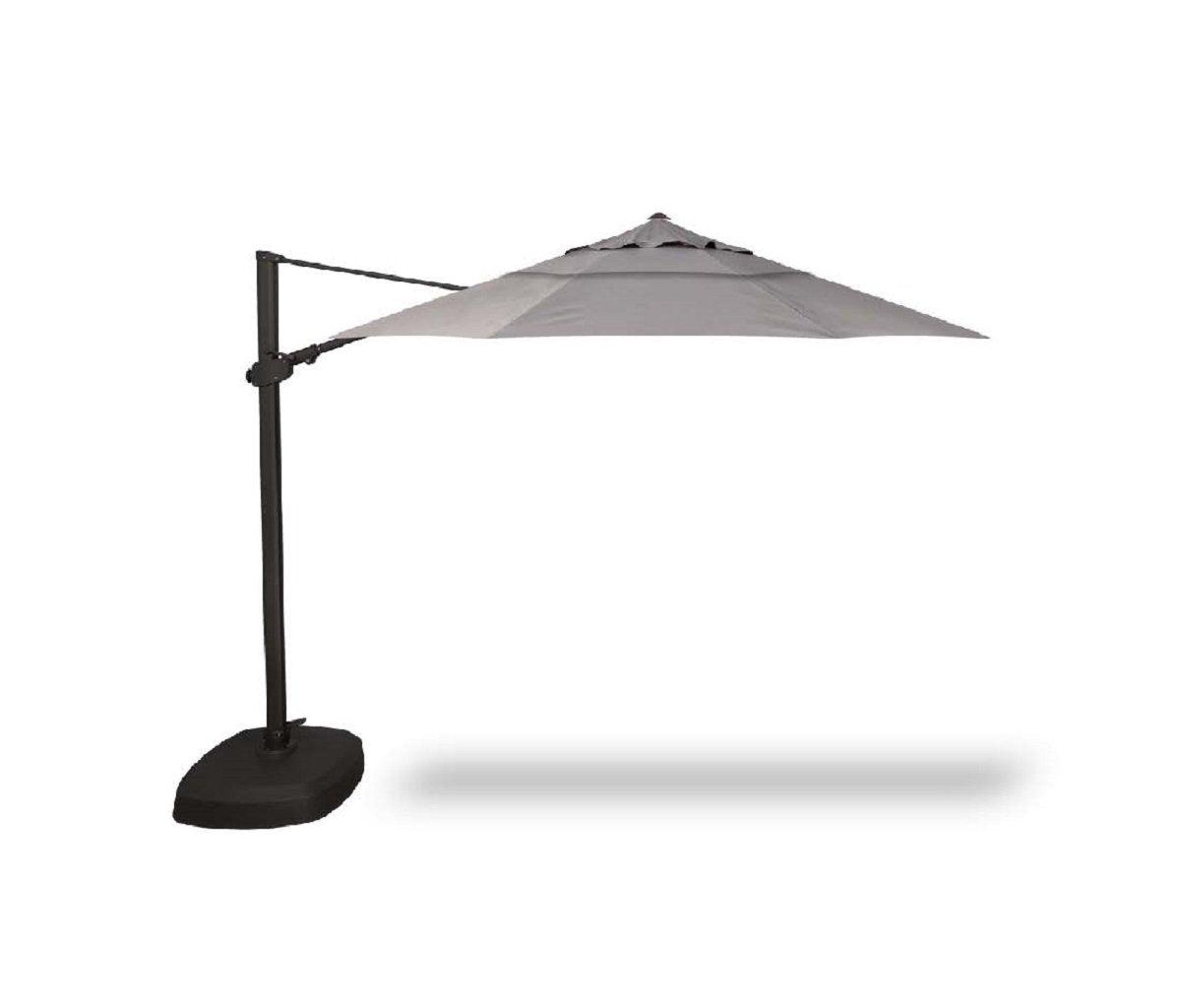With an array of solid classic colours to choose from, the Cantilever Octagonal Umbrella is a stunning and stable investment for your outdoor living. Rest in shade with an adjustable arm and double fabric laying that stretches 11.5 feet. 
