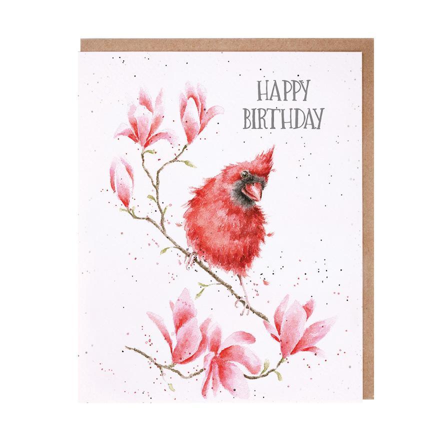 Birthday Birdy Card 5 x 7in