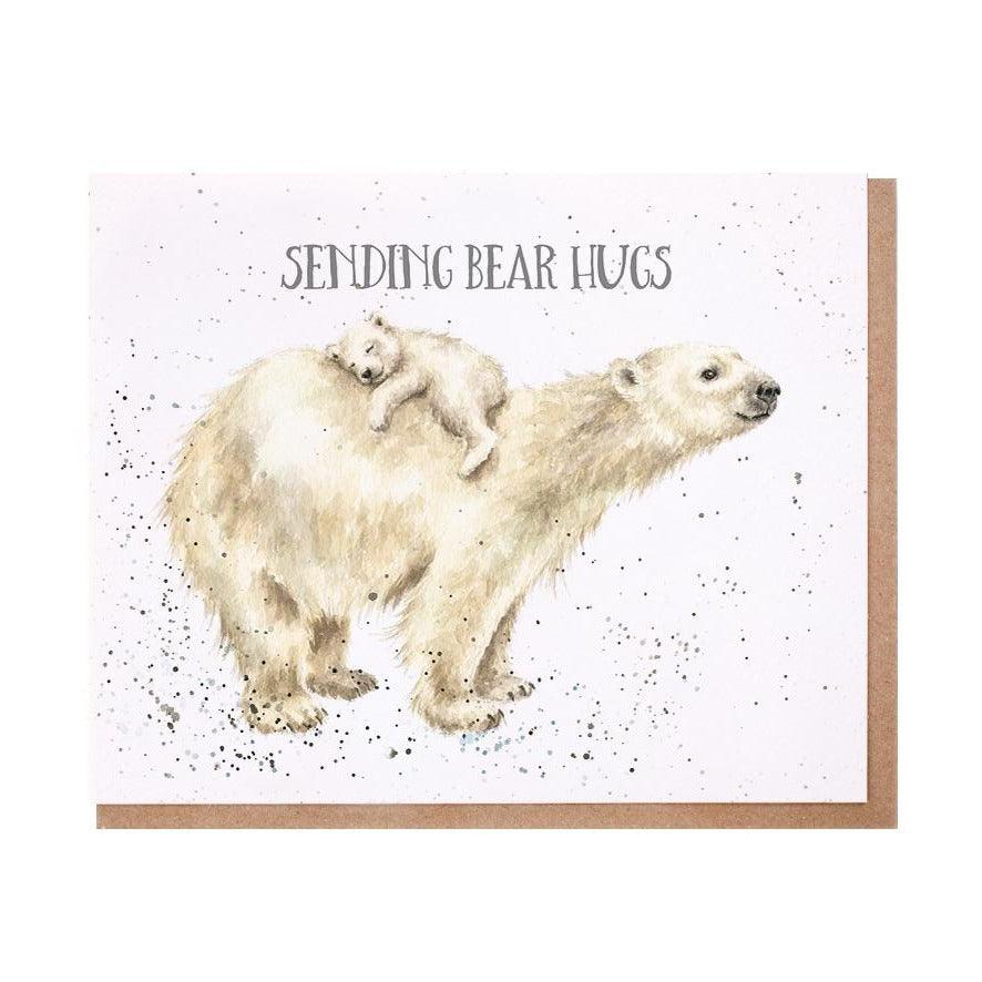 Bear Hug Card 5 x 7in