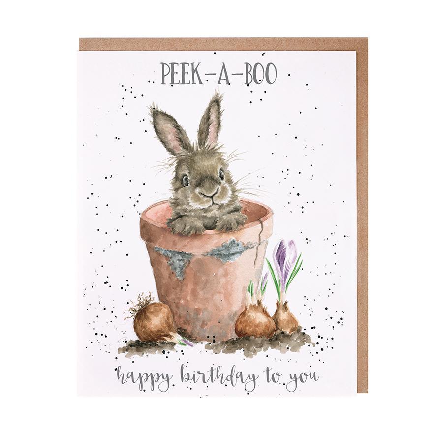 Peek-A-Boo Birthday Card 5 x 7in