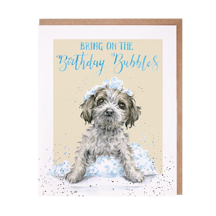 Birthday Bubbles Card 5 x 7in