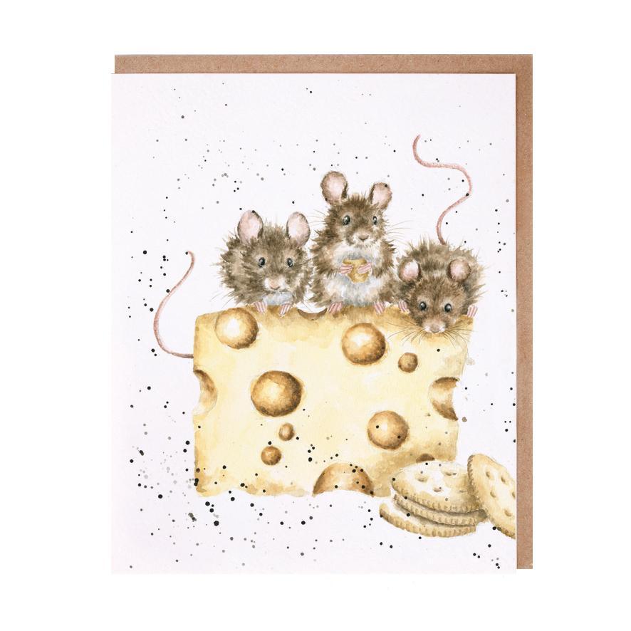 Crackers About Cheese Card 5 x 7in