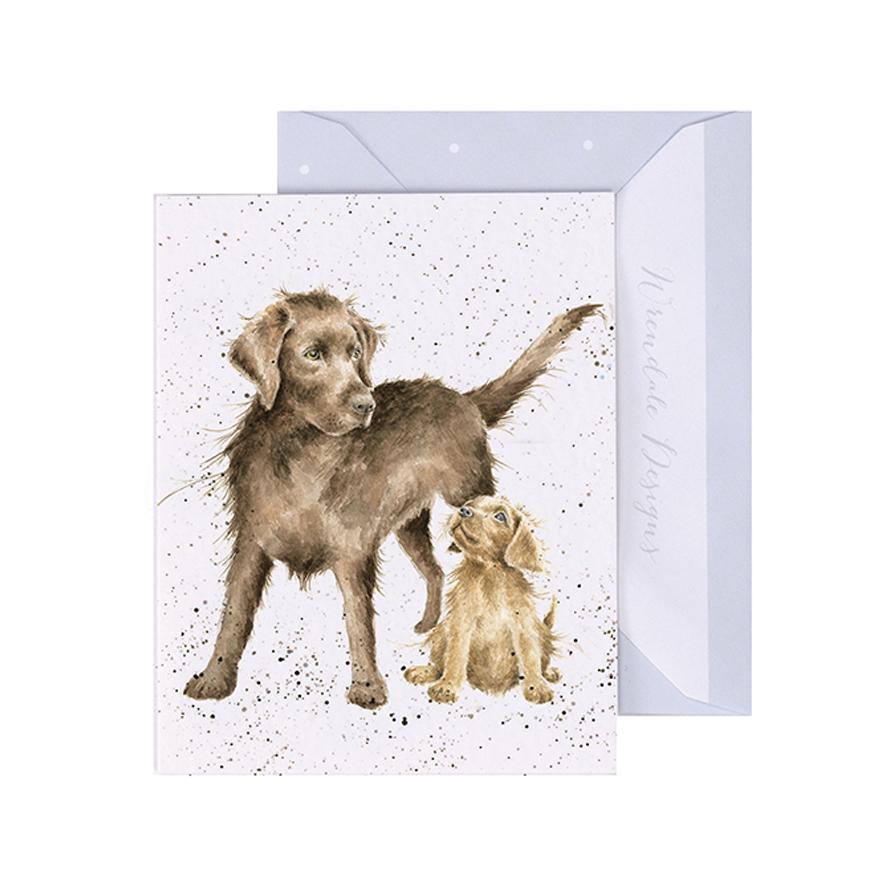 Puppy Love Card 2.8x3.5in