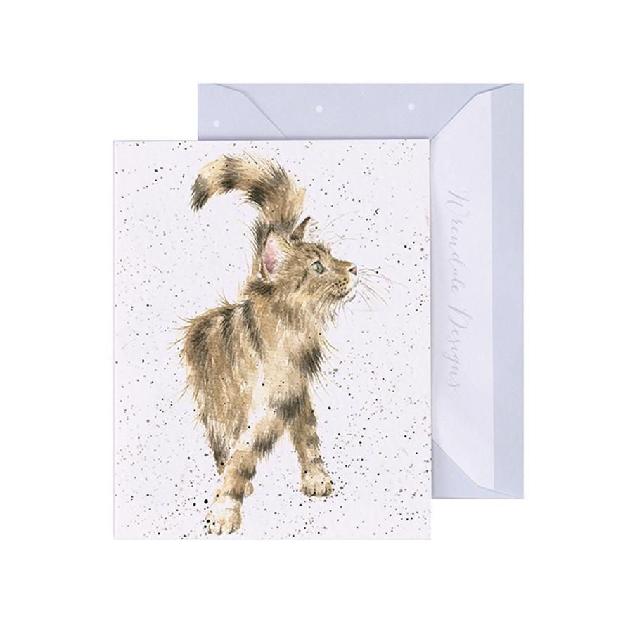 Just Purrrfect Card 2.8x3.5in