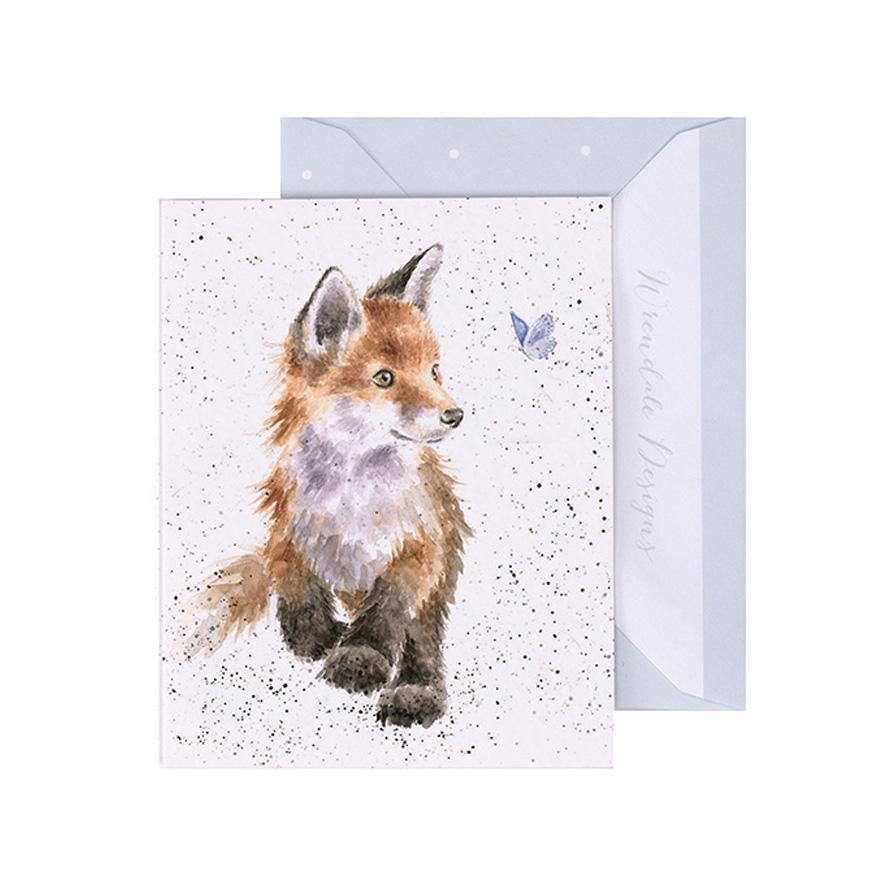 Born To Be Wild (Fox) Card 2.8x3.5in