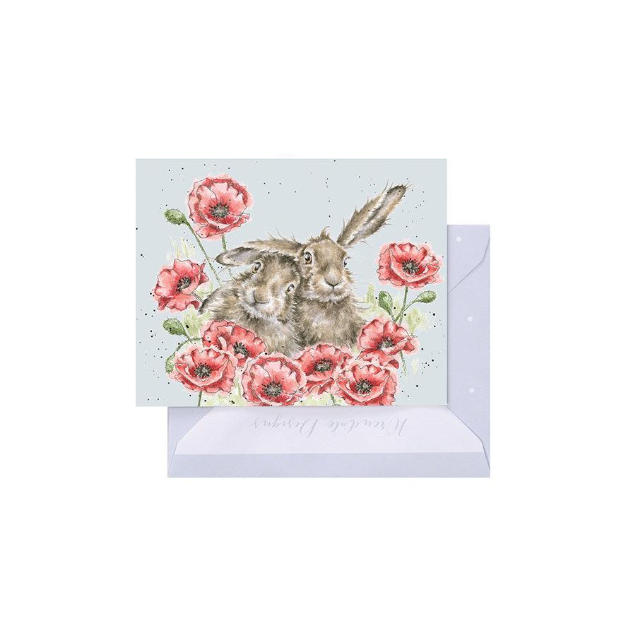 Love Is In The Hare Gift Enclosure Card
