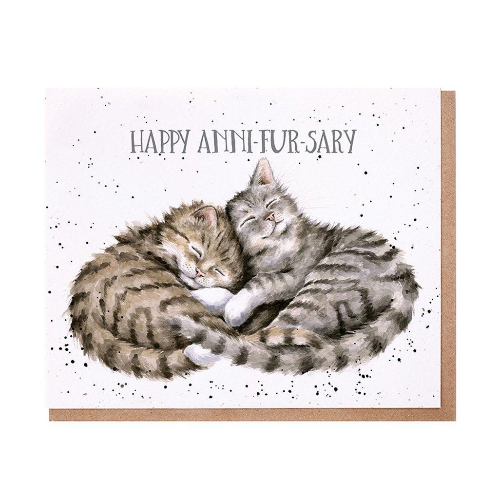 Happy Anni-Fur-Sary Single Card