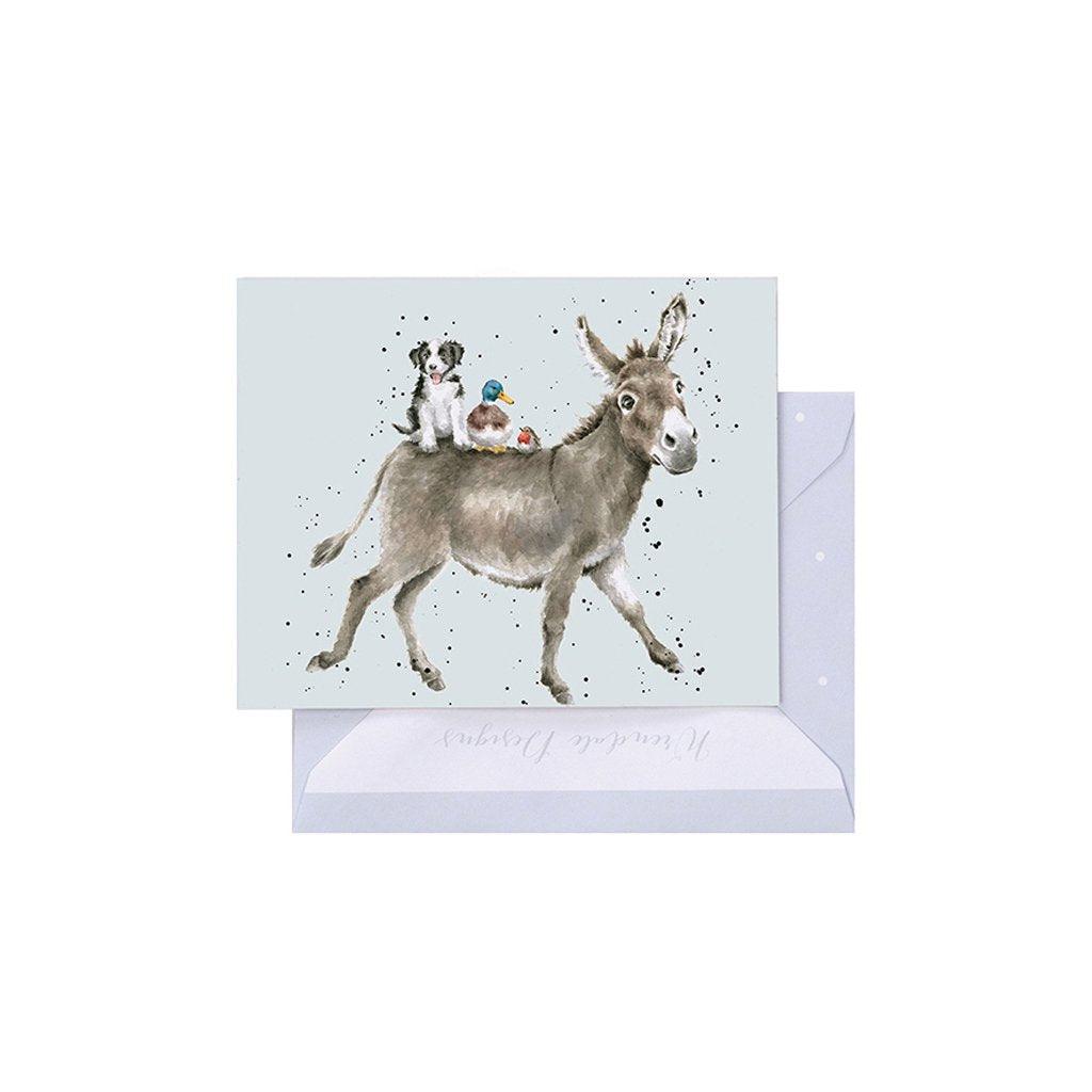 The Donkey Ride Gift Enclosure Card