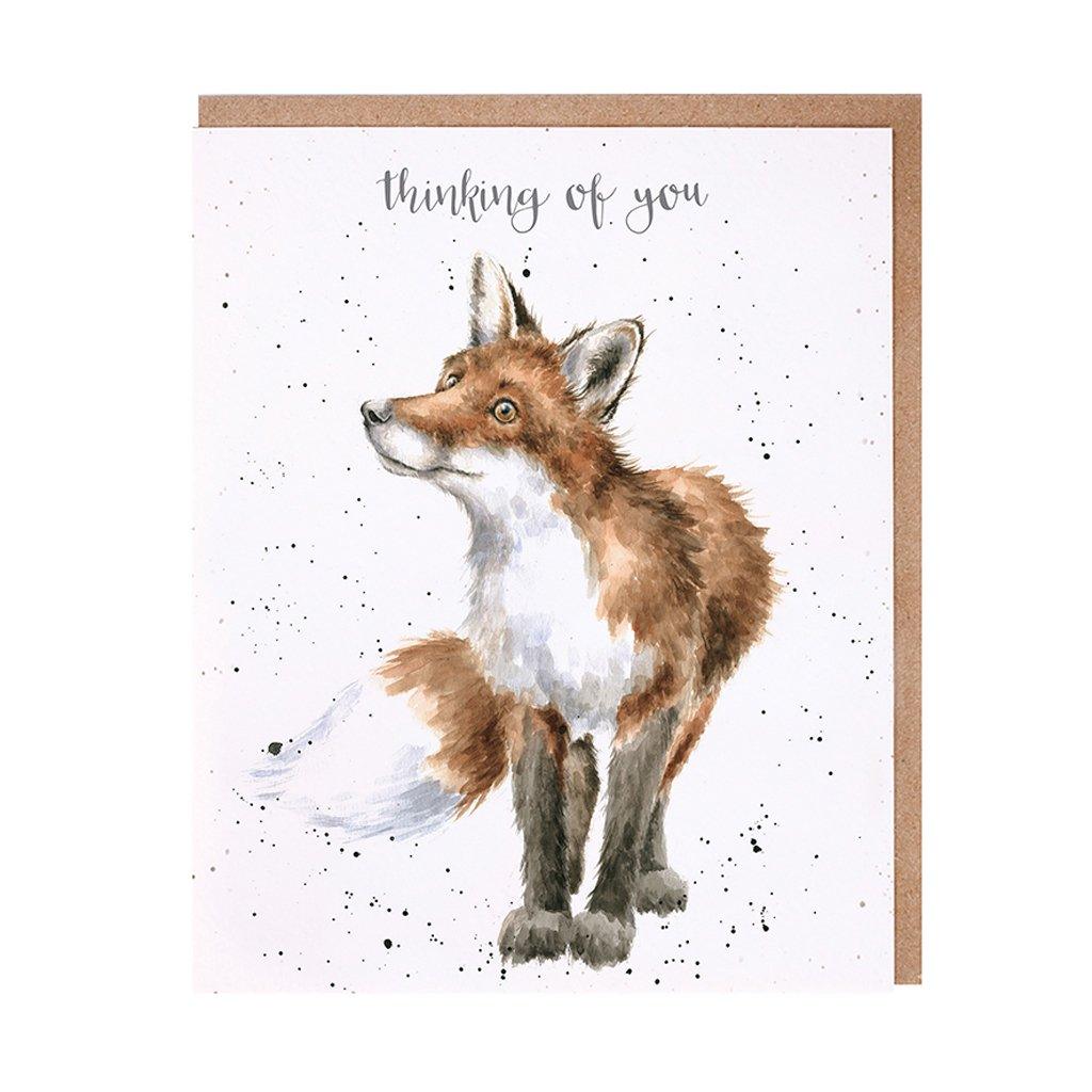 Thinking Of You Fox Single Card