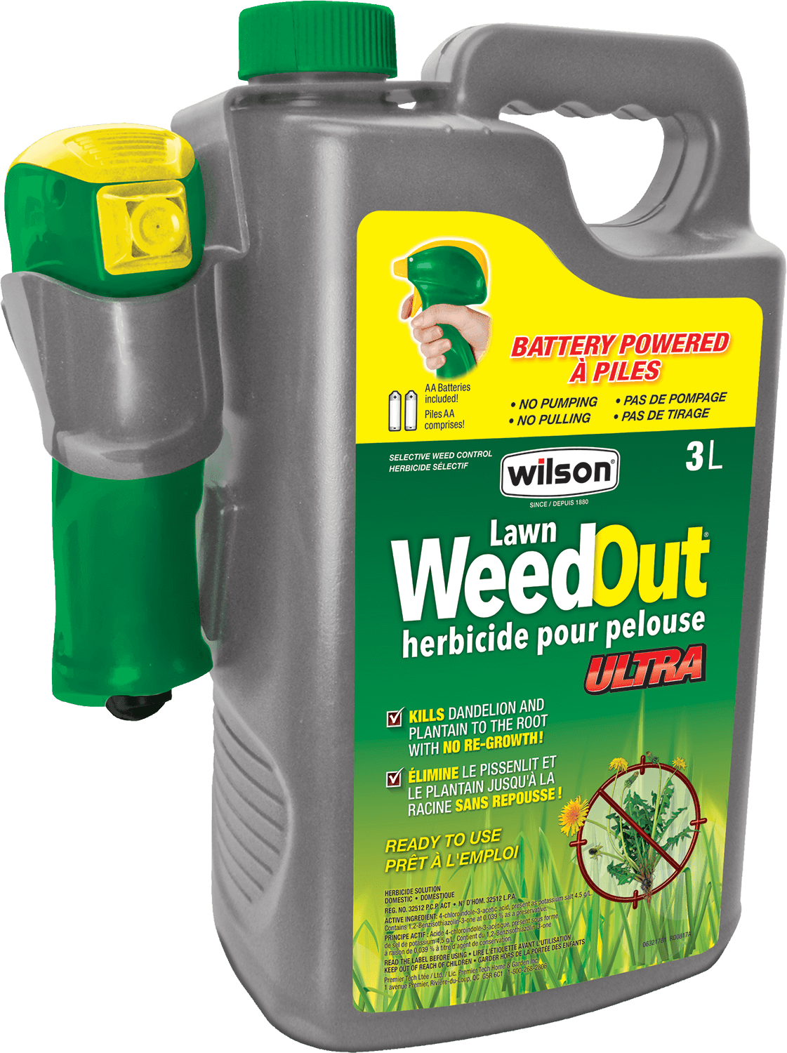 Wilson Lawn WeedOut 3L Ready To USe